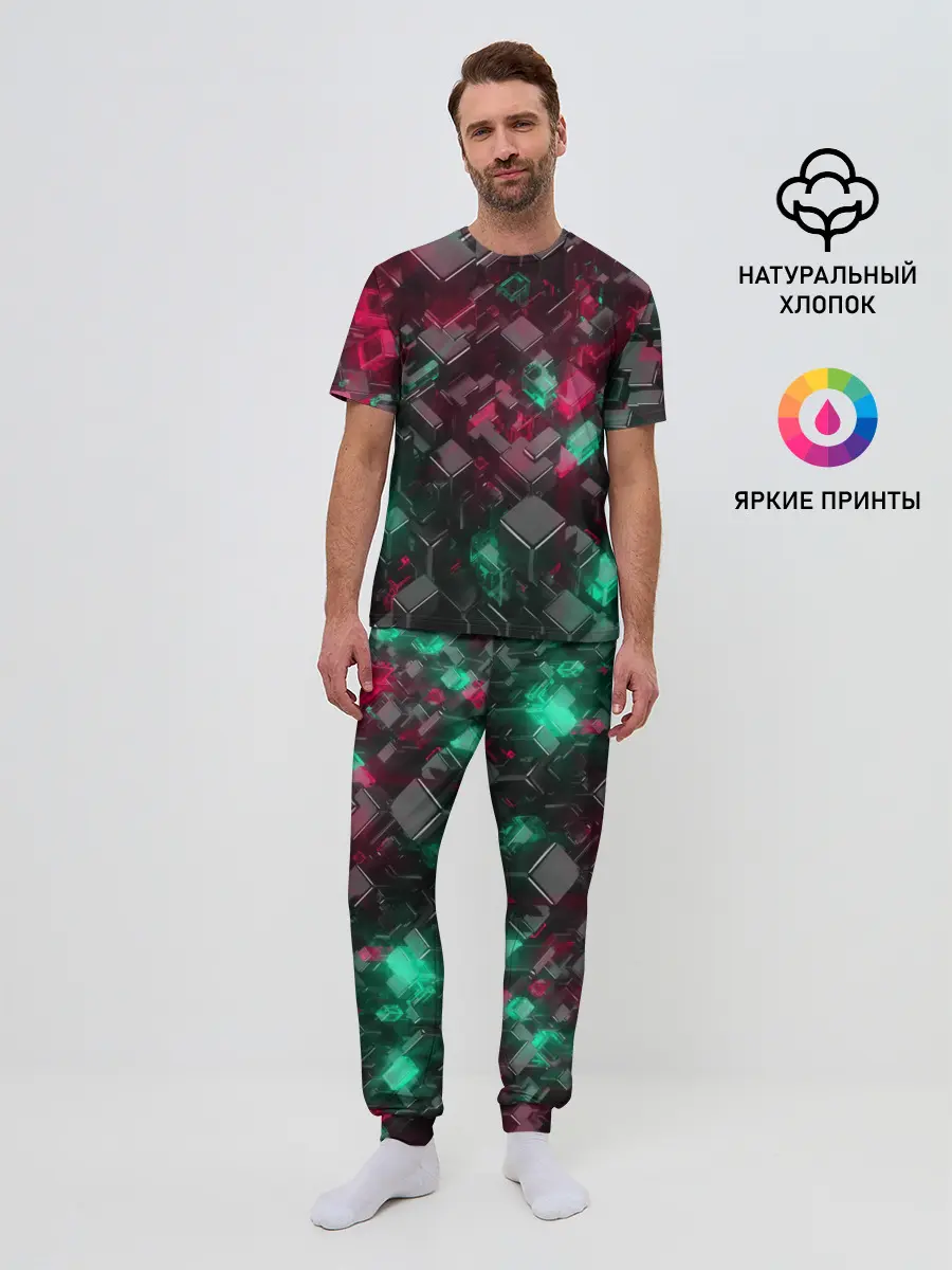 Мужская пижама с брюками / ABSTRACTION