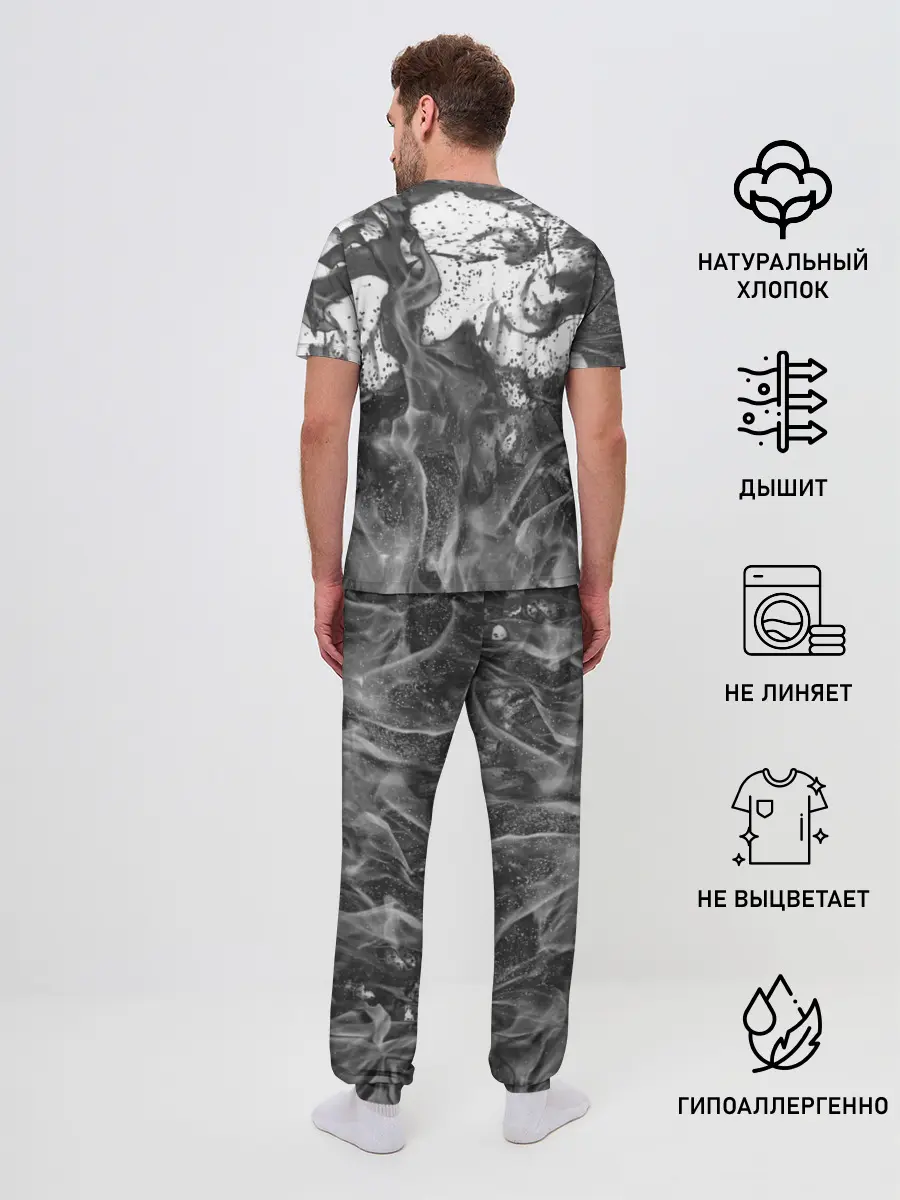 Мужская пижама с брюками / BMW