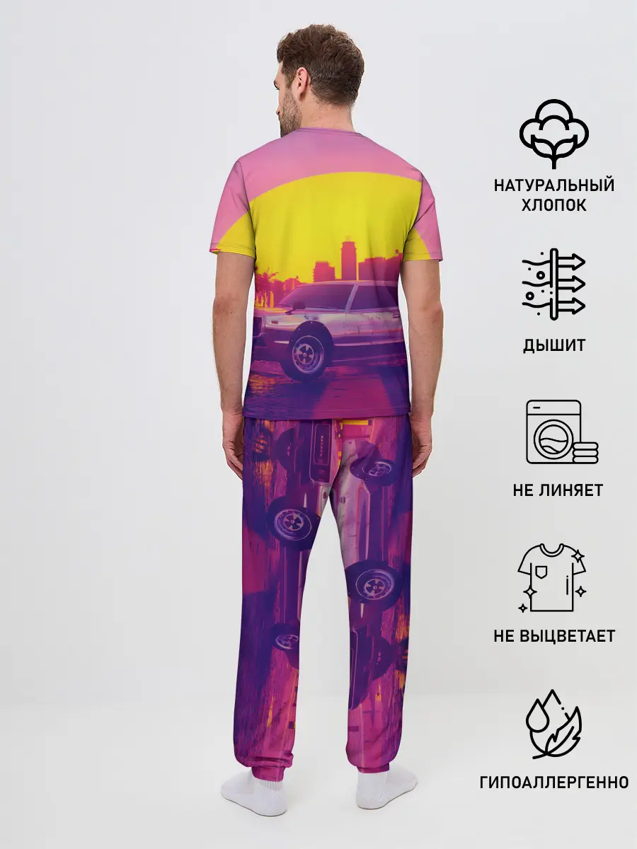 Мужская пижама с брюками / GTA Vice city
