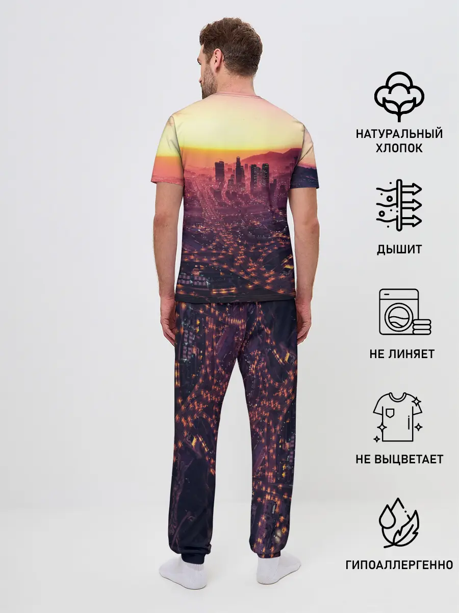 Мужская пижама с брюками / Gta V Five