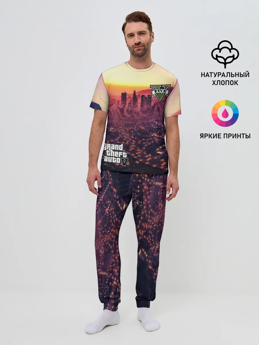 Мужская пижама с брюками / GTA V