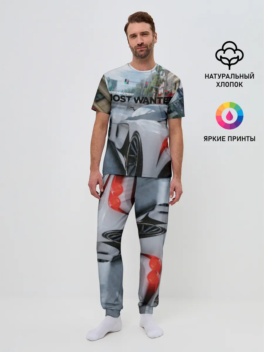 Мужская пижама с брюками / NFS Most Wanted