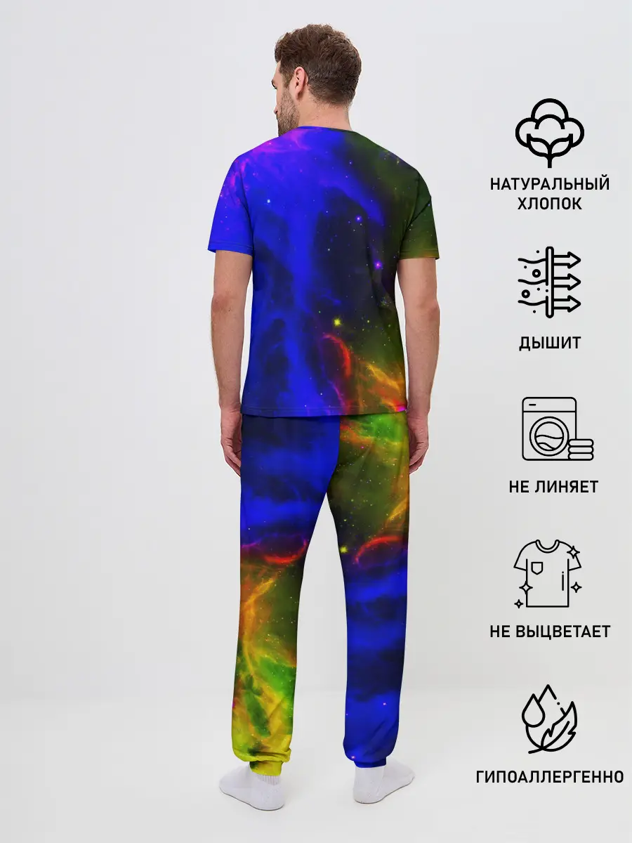 Мужская пижама с брюками / Cosmo Wolf