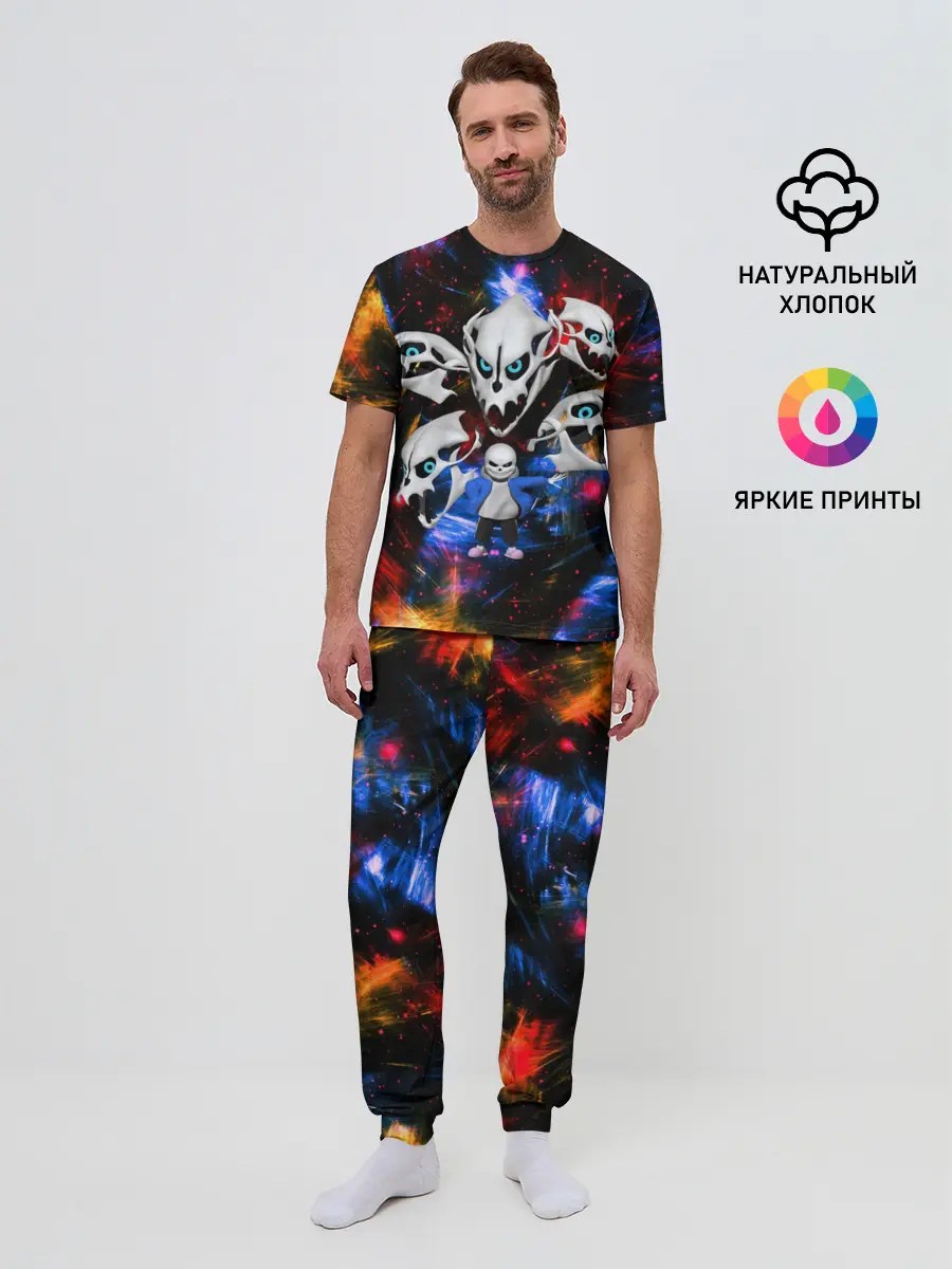 Мужская пижама с брюками / Санс | Undertale