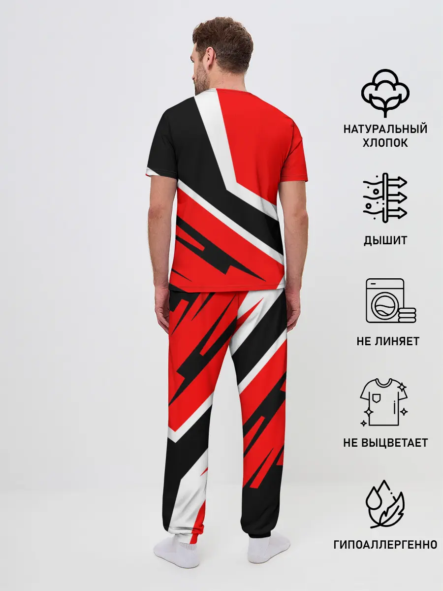 Мужская пижама с брюками / Russia