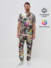 Мужская пижама с брюками / Кавалькада персонажей из аниме