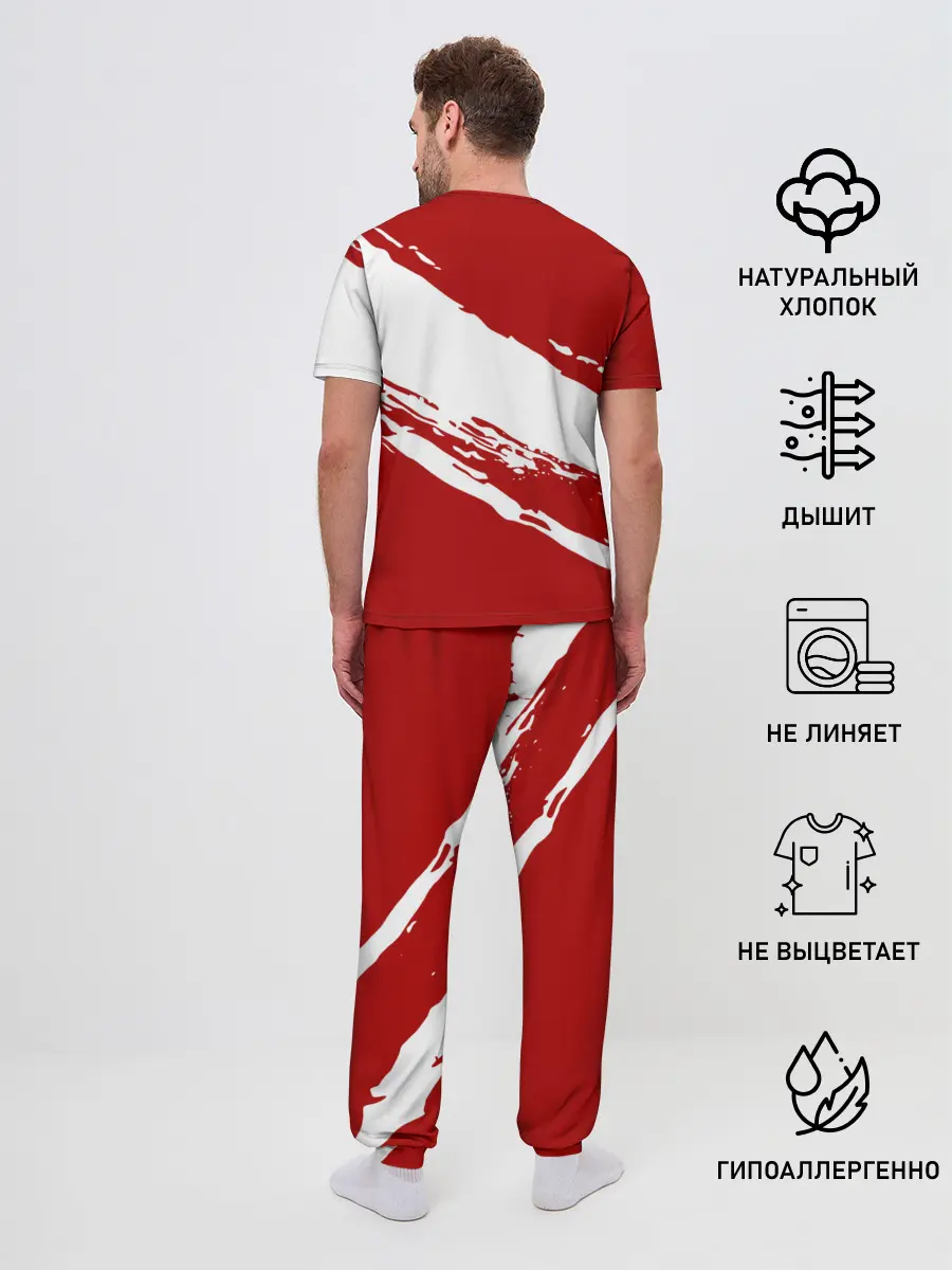 Мужская пижама с брюками / Russia