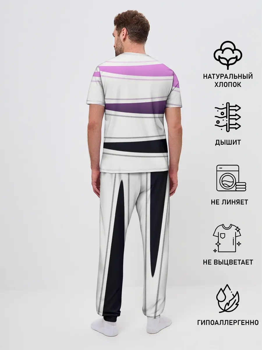 Мужская пижама с брюками / у мeня