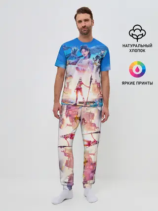 Мужская пижама с брюками / FORTNITE