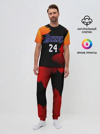 Мужская пижама с брюками / Los Angeles Lakers / Kobe Brya