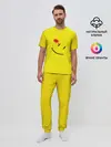 Мужская пижама с брюками / Смайлы