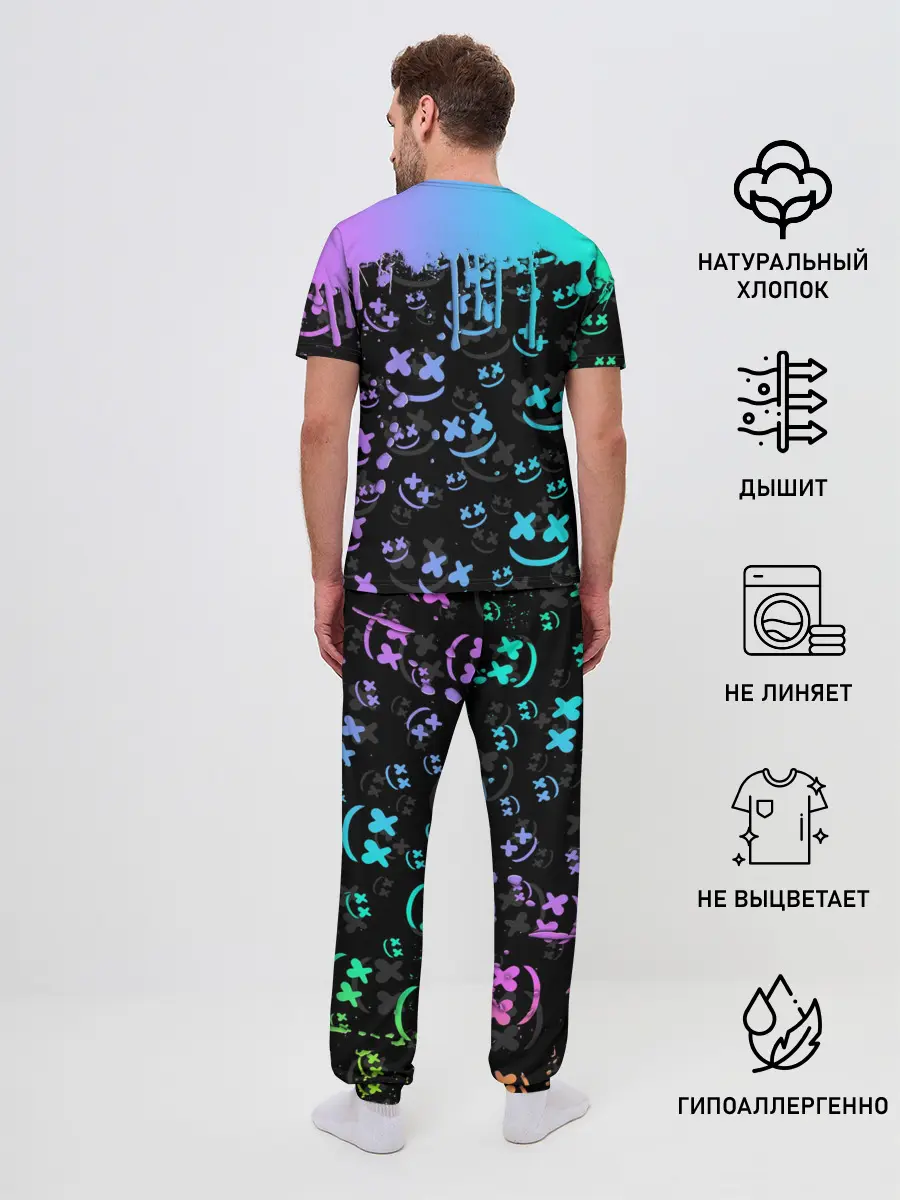 Мужская пижама с брюками / MARSHMELLO