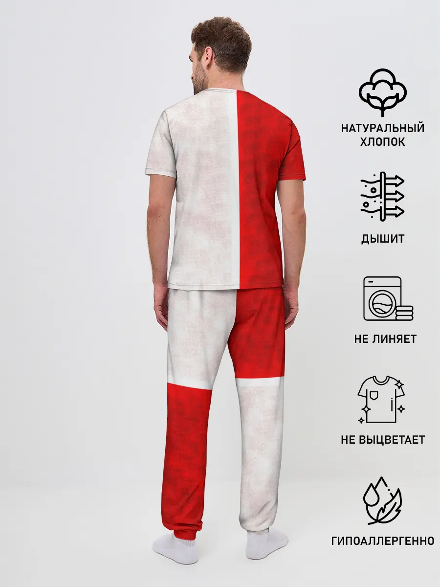 Мужская пижама с брюками / FC Arsenal 3D