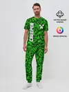 Мужская пижама с брюками / MINECRAFT CREEPER