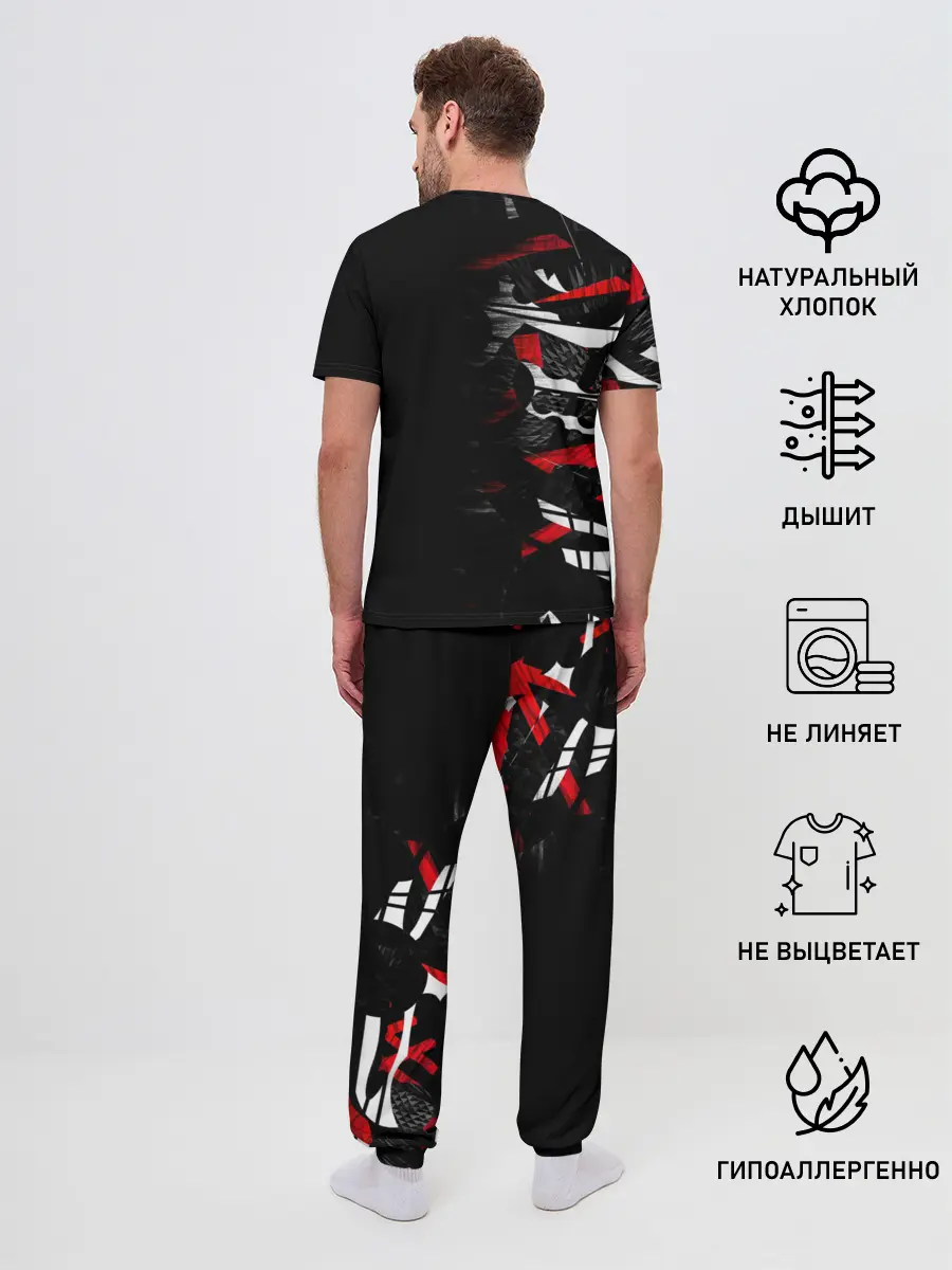 Мужская пижама с брюками / Анархия