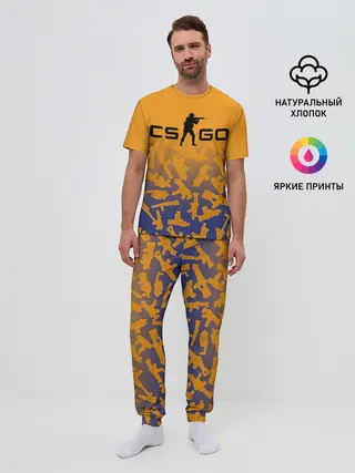 Мужская пижама с брюками / CS GO | КС ГО