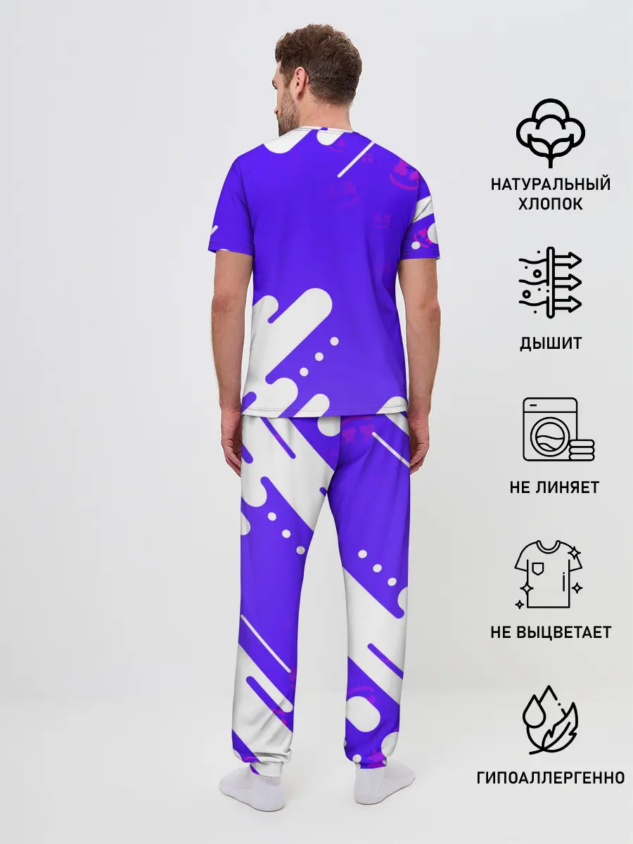 Мужская пижама с брюками / MARSHMELLO / МАРШМЕЛЛОУ