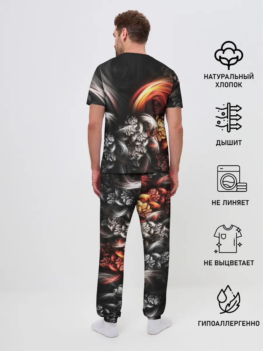 Мужская пижама с брюками / FRACTALS