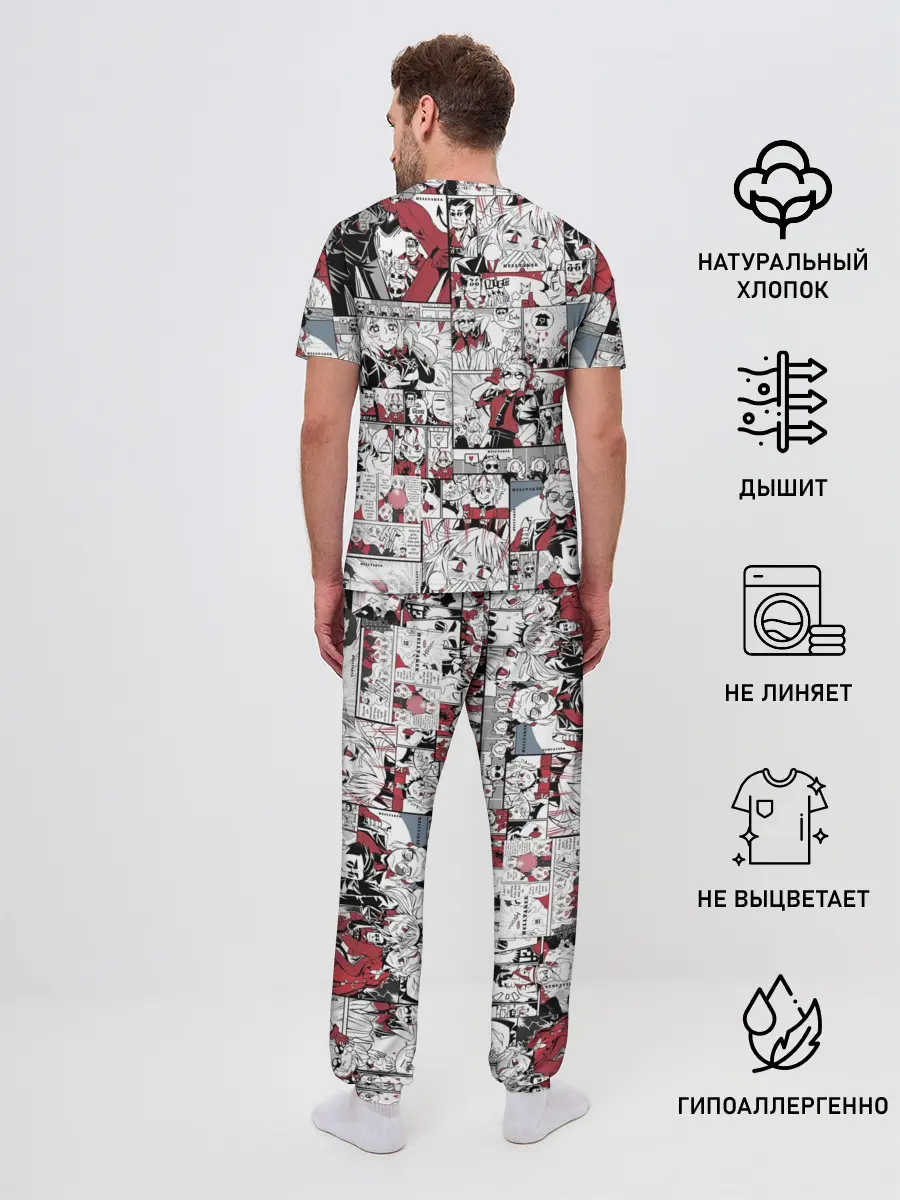 Мужская пижама с брюками / HELLTAKER