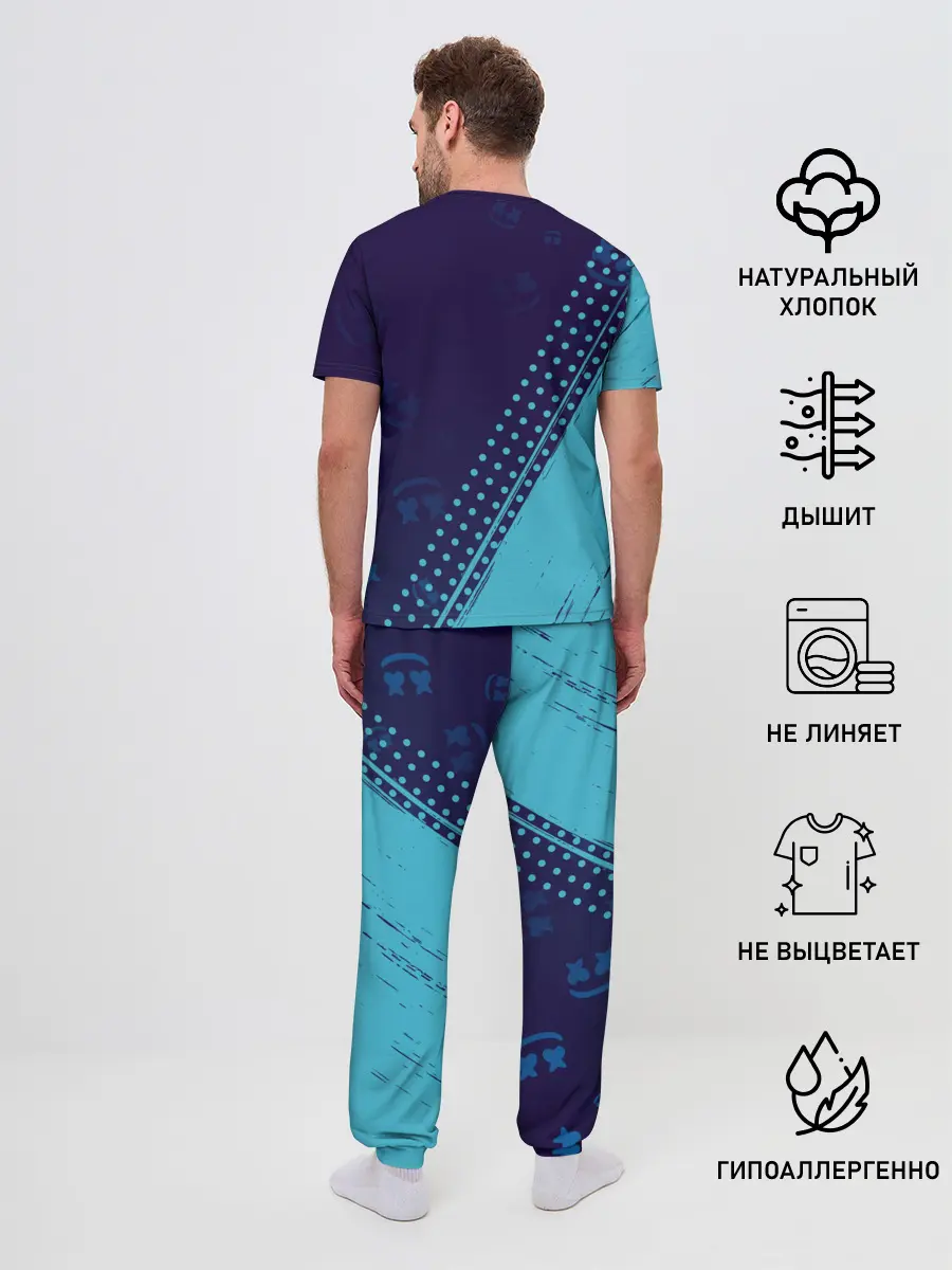Мужская пижама с брюками / MARSHMELLO / МАРШМЕЛЛОУ