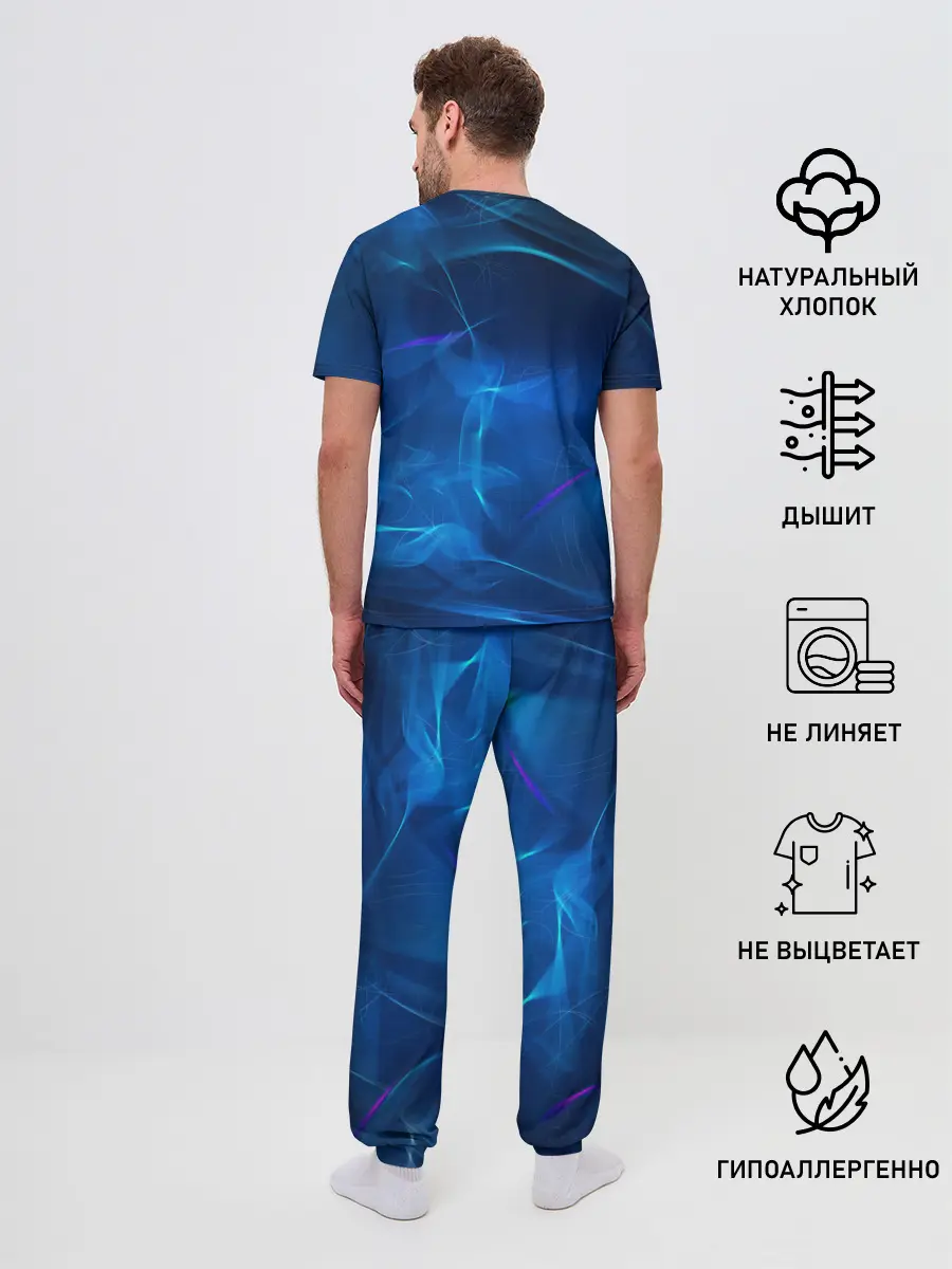 Мужская пижама с брюками / BMW