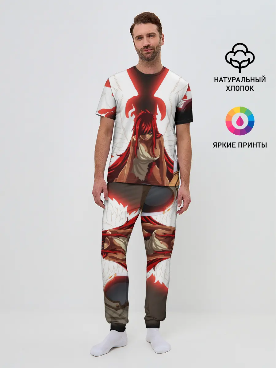 Мужская пижама с брюками / Эльза Фейри Тейл