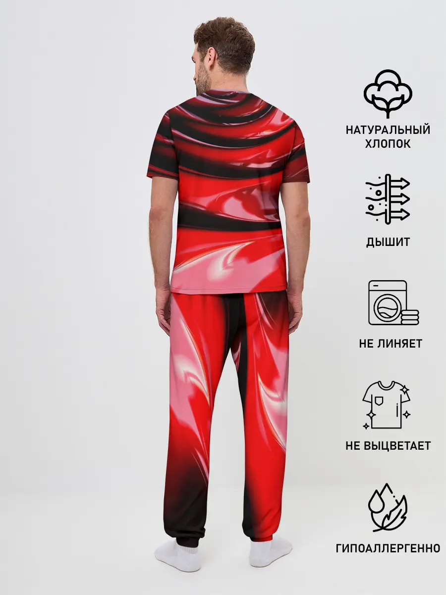 Мужская пижама с брюками / ТЕКСТУРА