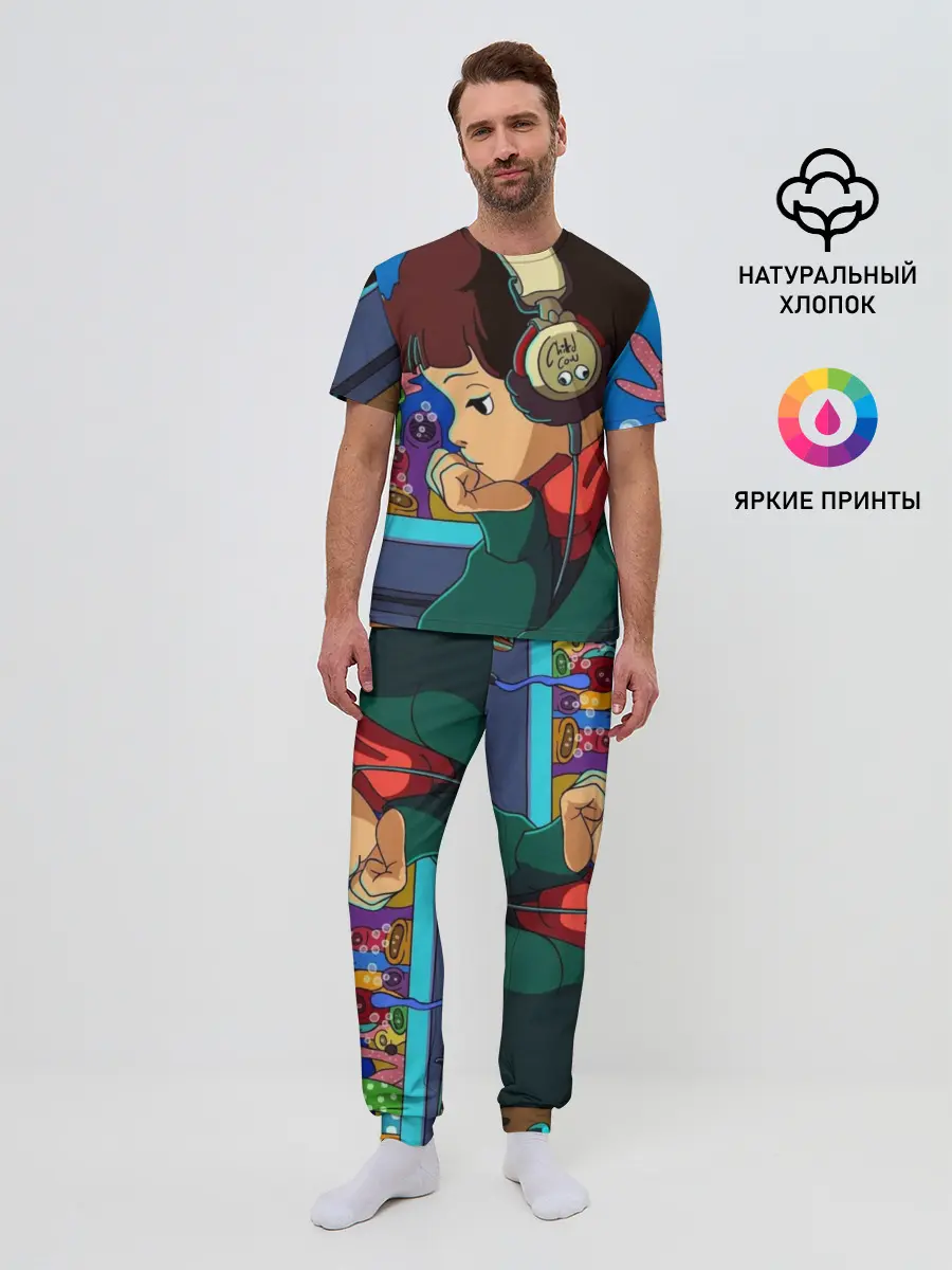 Мужская пижама с брюками / ЮТУБ