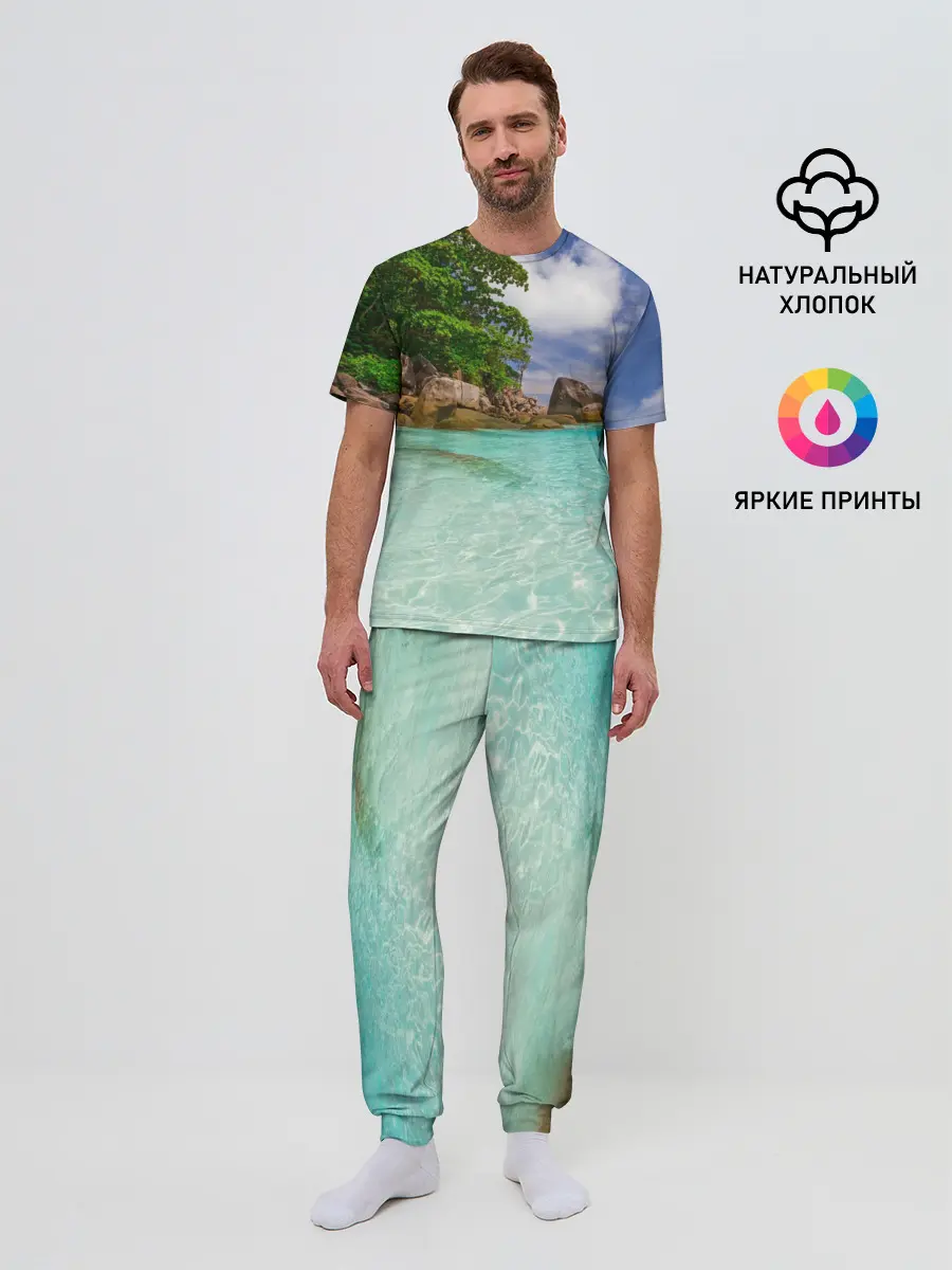 Мужская пижама с брюками / Пхукет