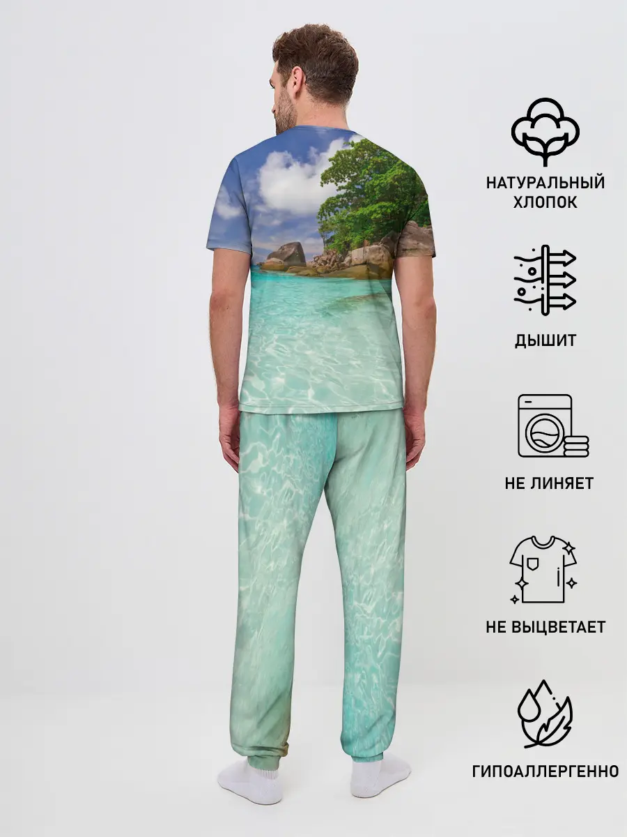 Мужская пижама с брюками / Пхукет