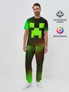 Мужская пижама с брюками / MINECRAFT / МАЙНКРАФТ