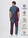 Мужская пижама с брюками / texture