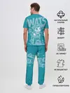 Мужская пижама с брюками / Граффити Wats