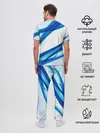 Мужская пижама с брюками / STRIPES BLUE