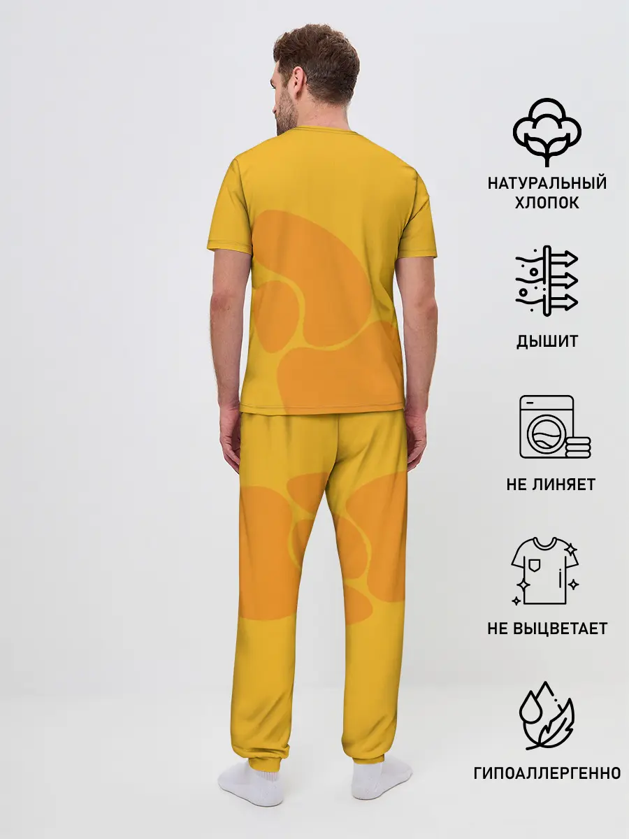 Мужская пижама с брюками / Зеницу Агацума с клинком