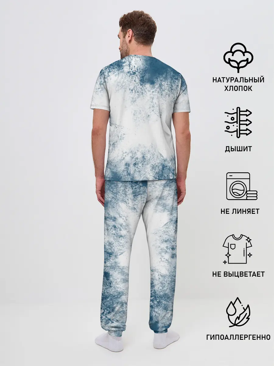 Мужская пижама с брюками / Водяной | Мифология