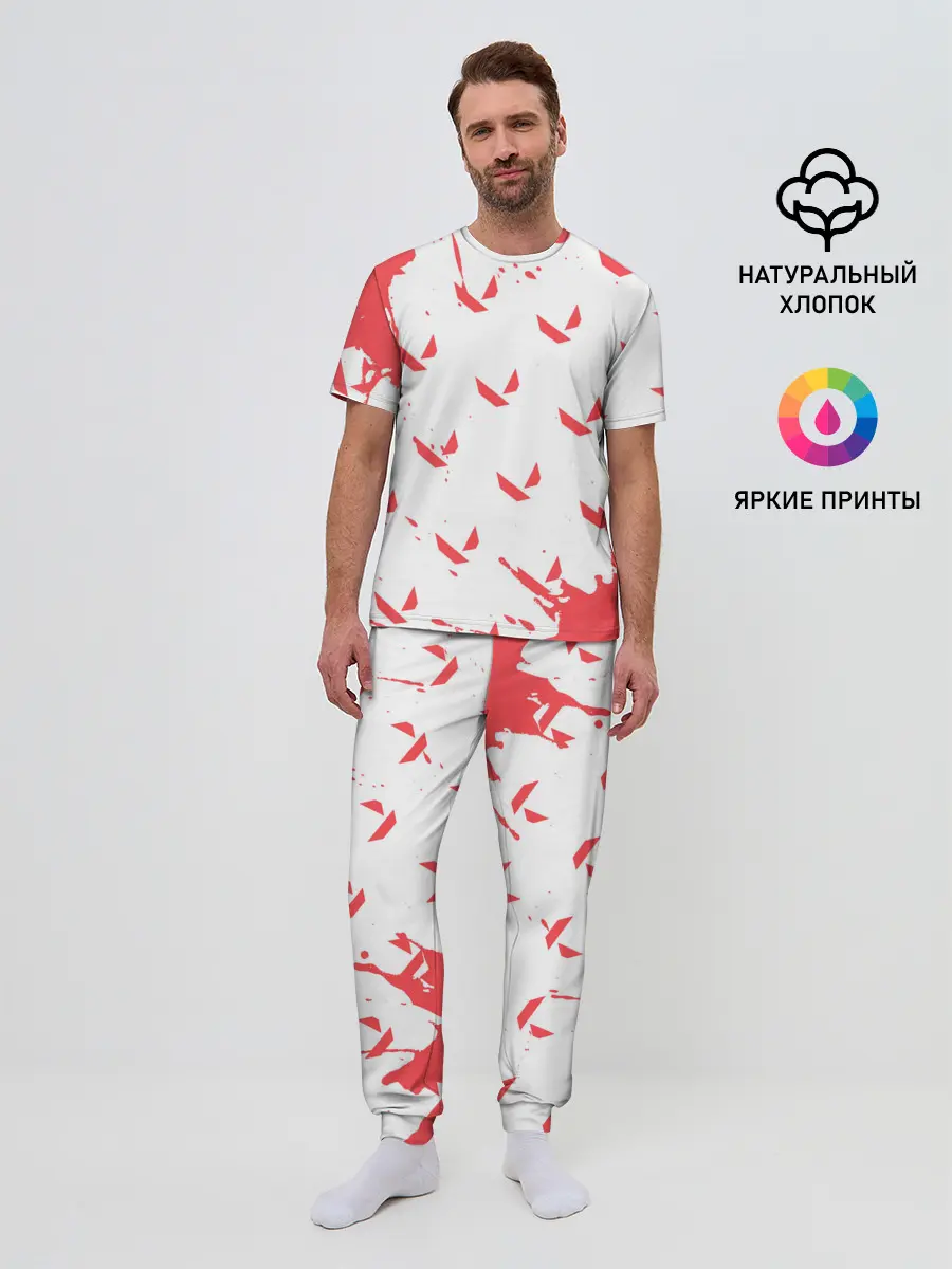 Мужская пижама с брюками / VALORANT / ВАЛОРАНТ