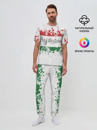 Мужская пижама с брюками / Таджикистан