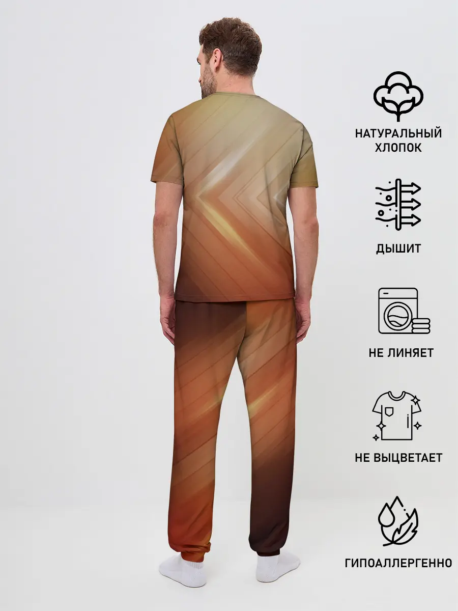 Мужская пижама с брюками / volvo