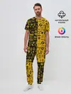 Мужская пижама с брюками / ЛОГОТИПЫ АВТО