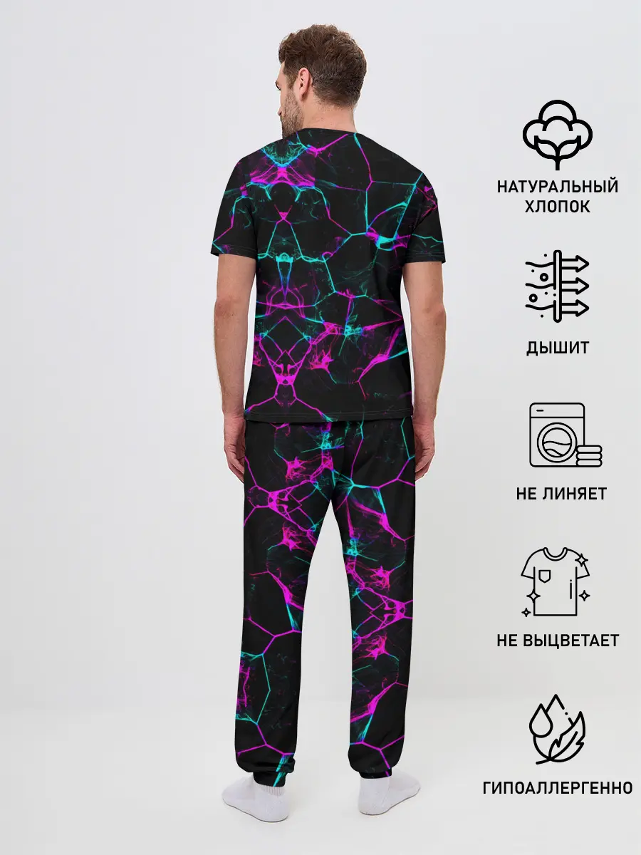 Мужская пижама с брюками / Predator