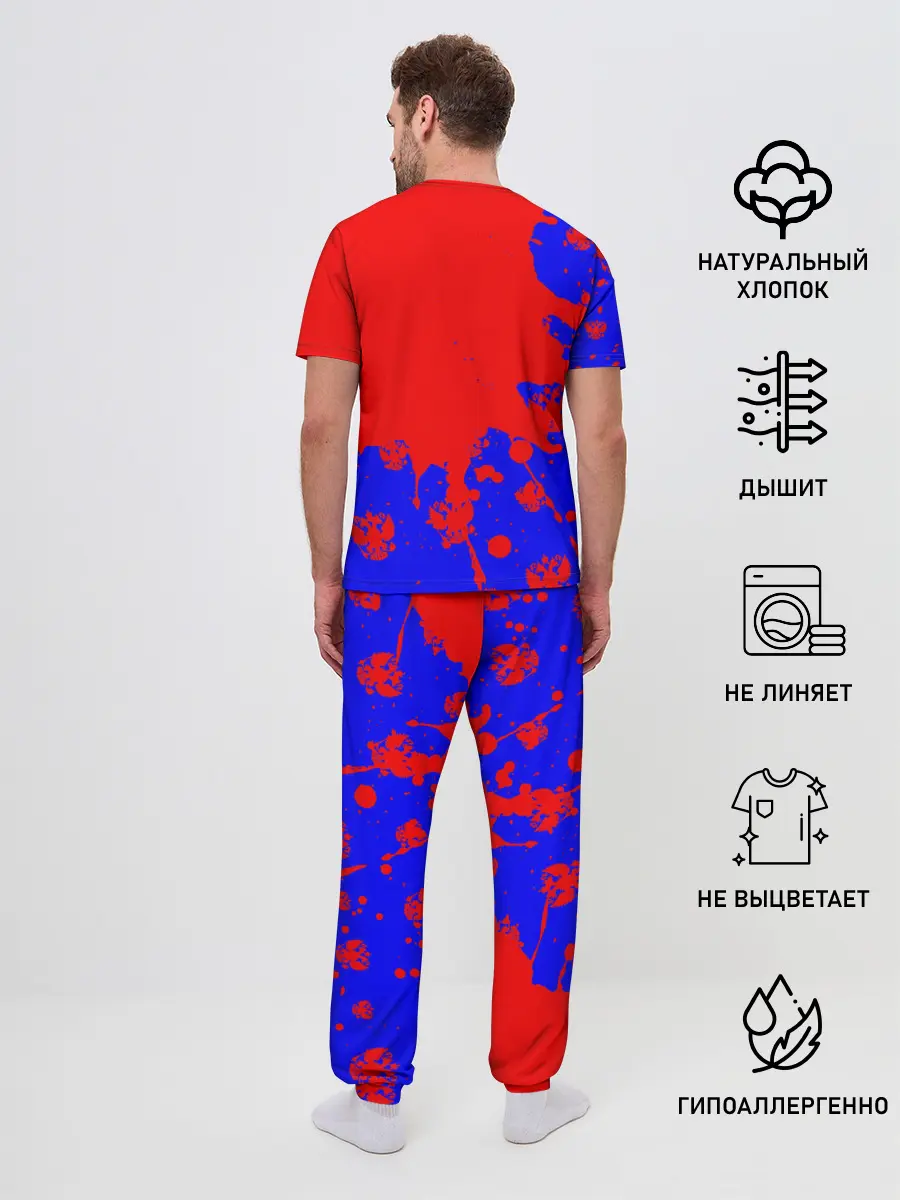 Мужская пижама с брюками / РОССИЯ / RUSSIA