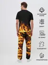 Мужская пижама с брюками / Огонь