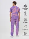 Мужская пижама с брюками / Фиолетовый ТАЙ ДАЙ