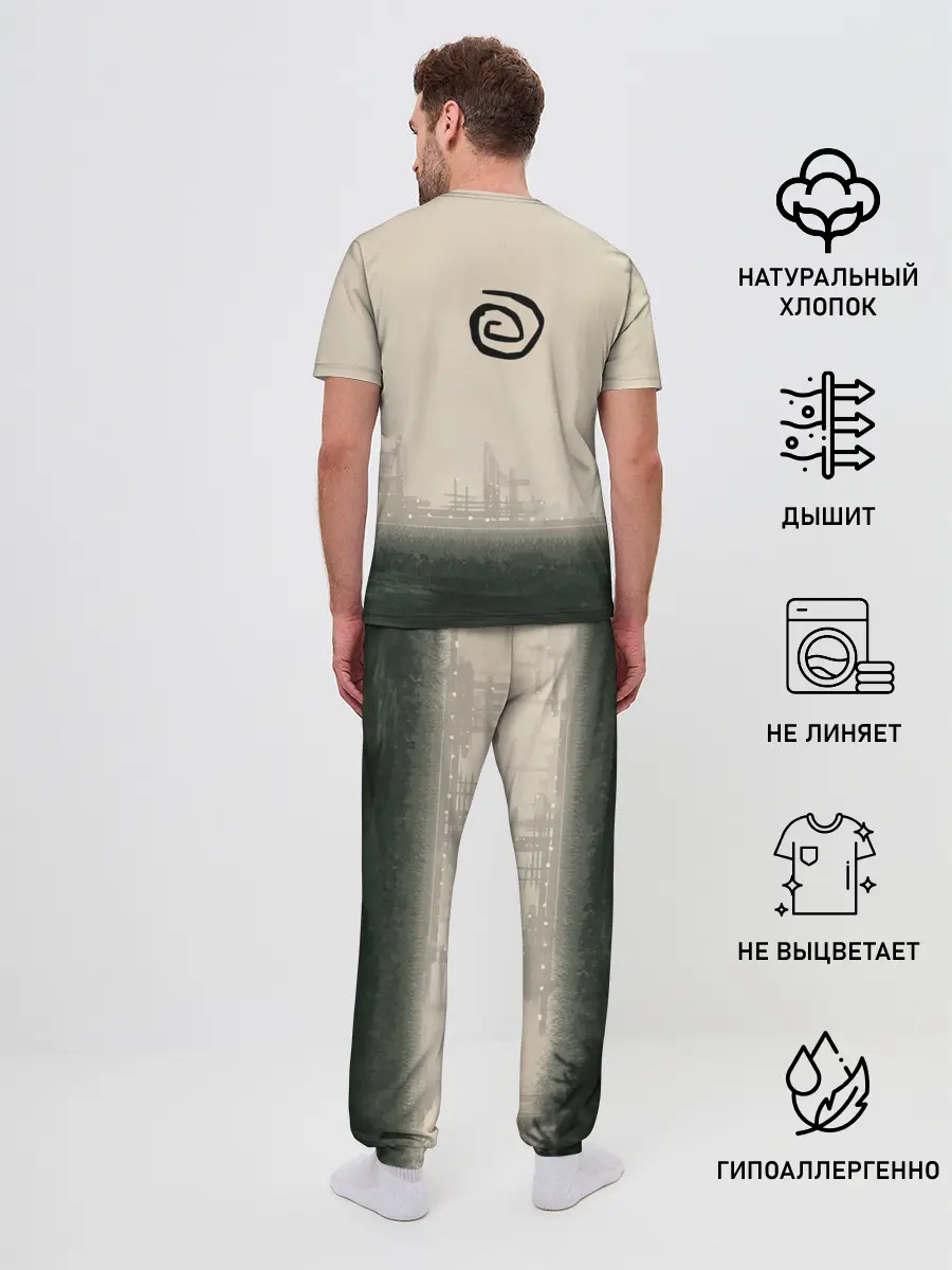 Мужская пижама с брюками / Настоящий детектив