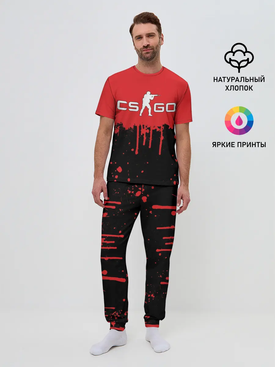 Мужская пижама с брюками / COUNTER STRIKE