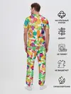 Мужская пижама с брюками / овощи