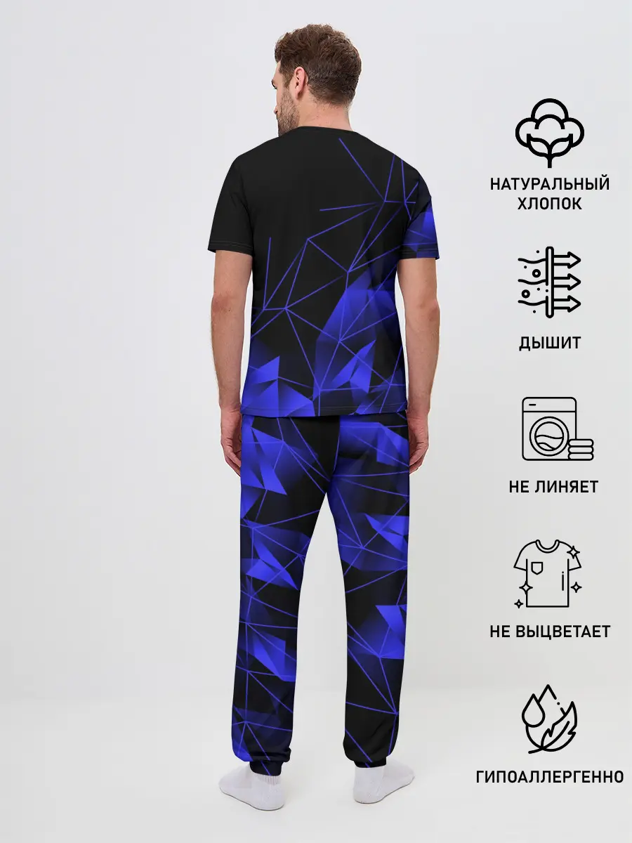 Мужская пижама с брюками / CHEVROLET