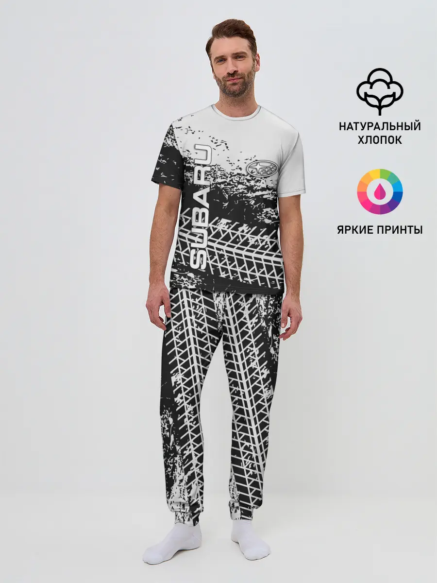 Мужская пижама с брюками / SUBARU