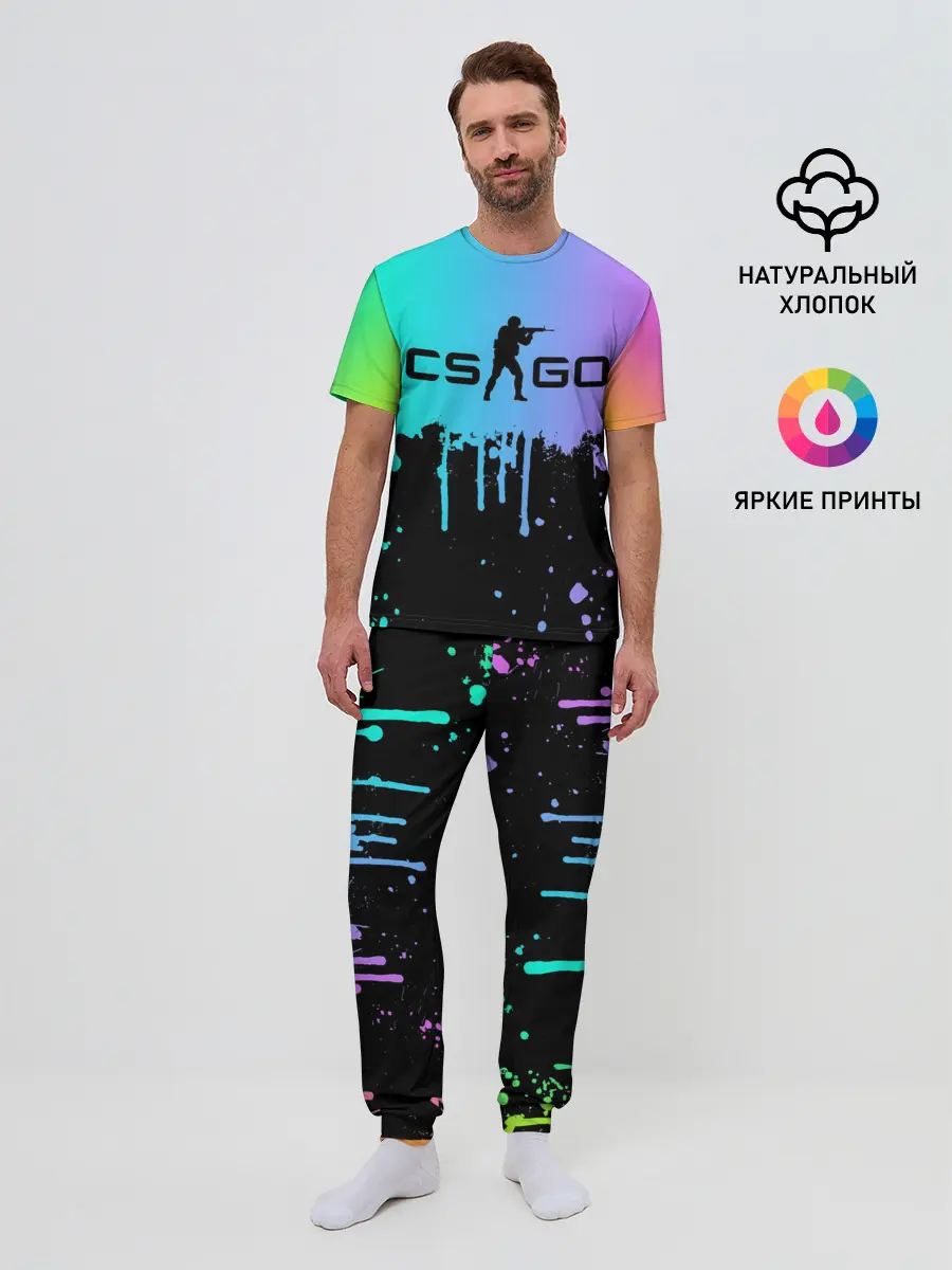 Мужская пижама с брюками / COUNTER STRIKE